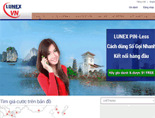 Tablet Screenshot of lunexvn.com